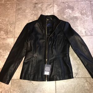 Cole Hann Leather Jacket